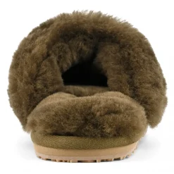 2 Stripes Sheepskin Fur Slipper