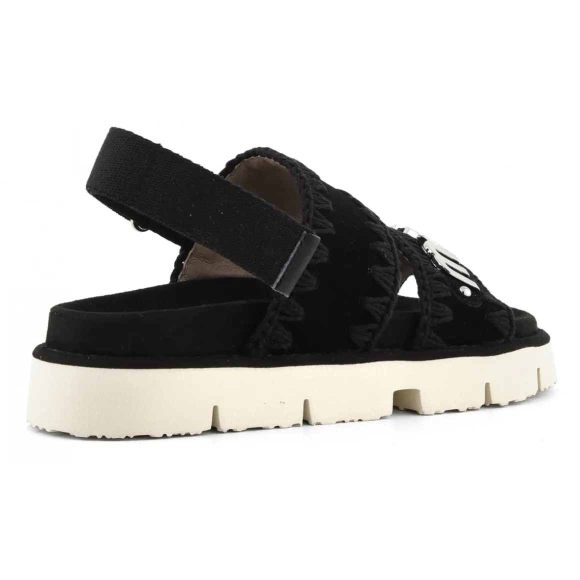 Bio Sandal Back Strap In Suede