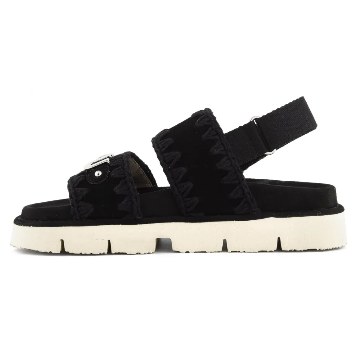 Bio Sandal Back Strap In Suede
