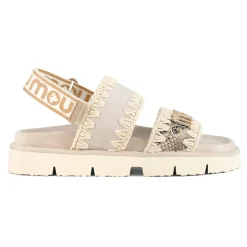 Bio Sandal Back Strap Suede & Leather