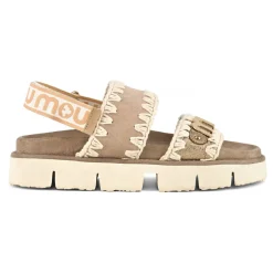 Bio Sandal Back Strap Suede & Leather