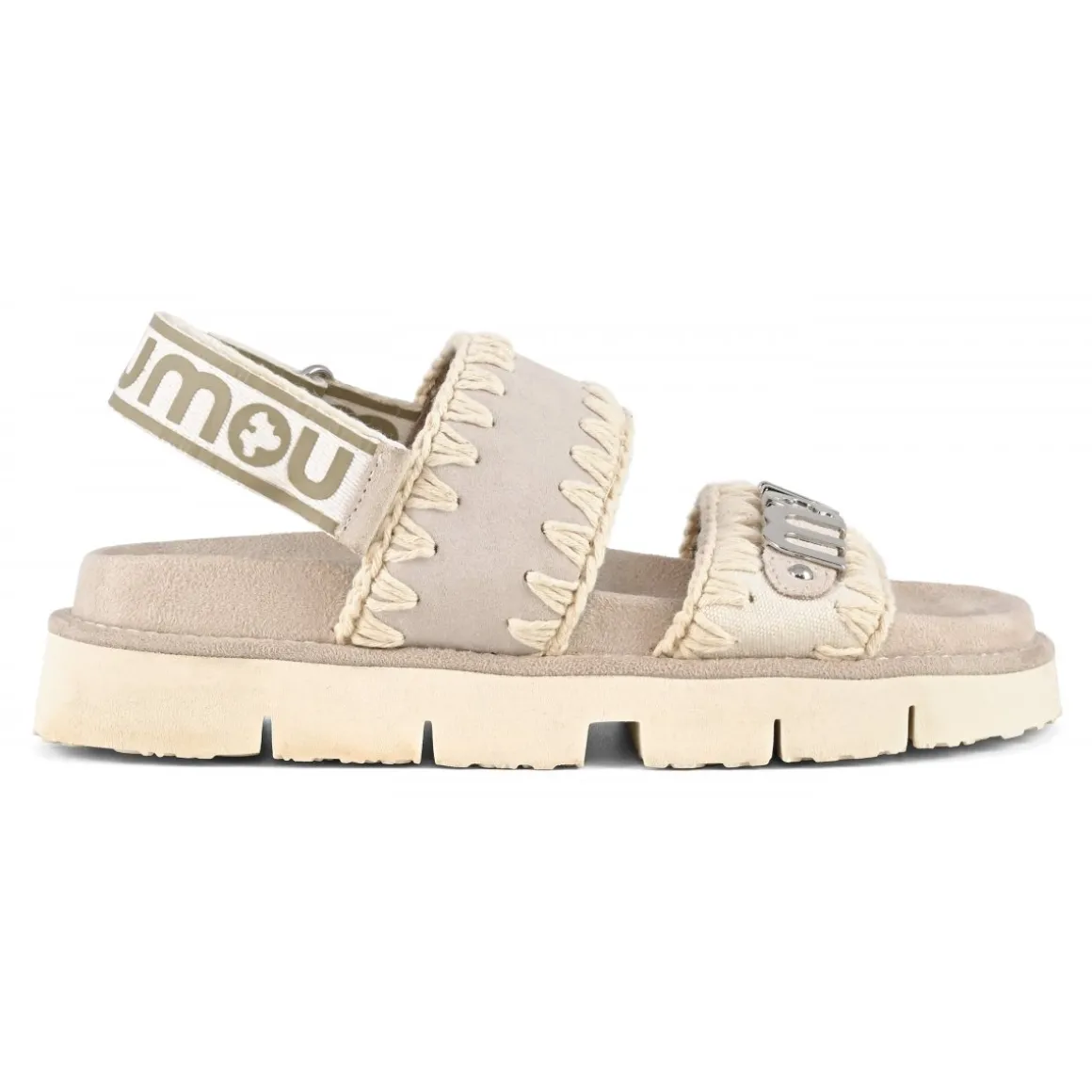 Bio Sandal Back Strap Suede & Leather