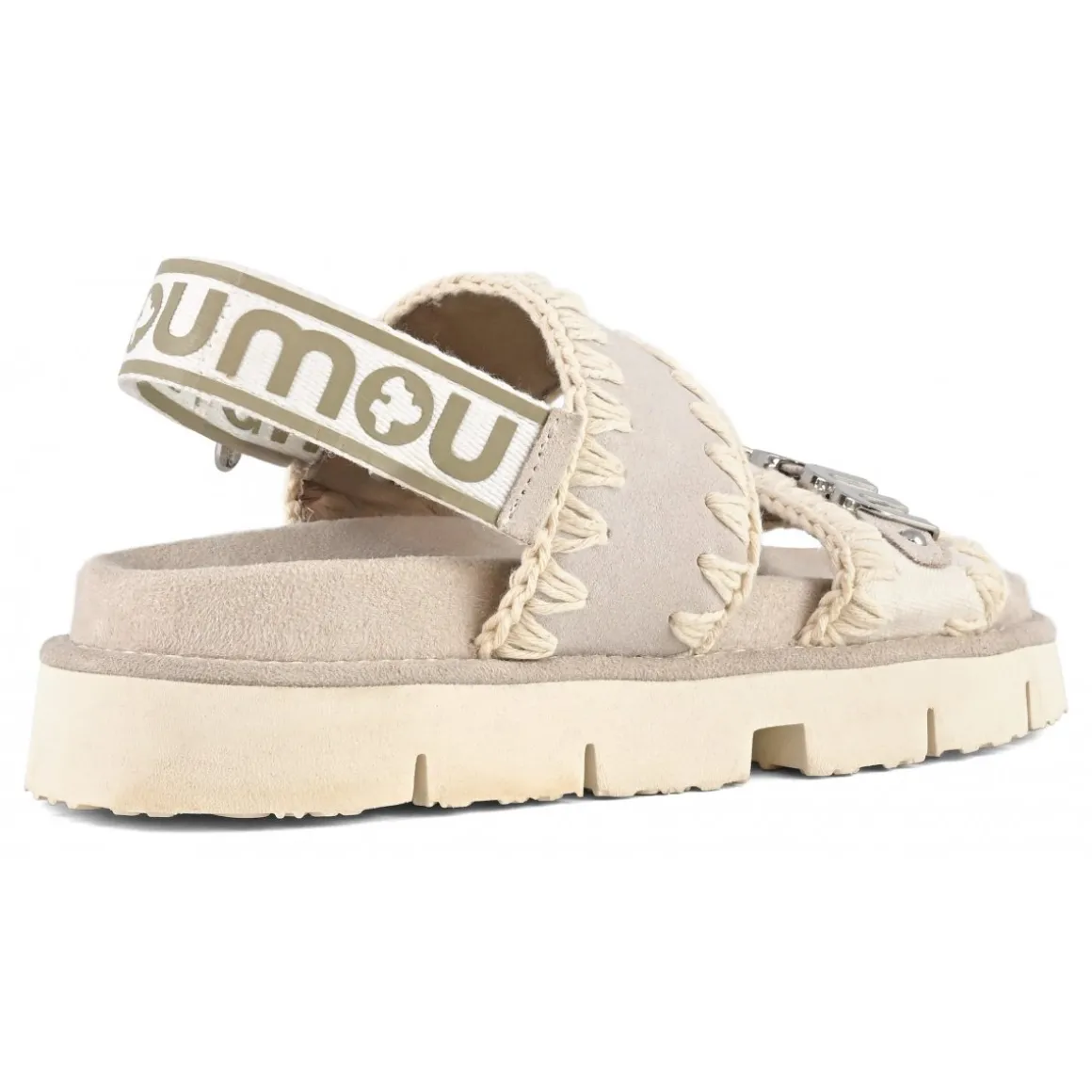 Bio Sandal Back Strap Suede & Leather