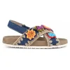 Bio Sandal Kid Crochet Flowers