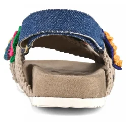 Bio Sandal Kid Crochet Flowers
