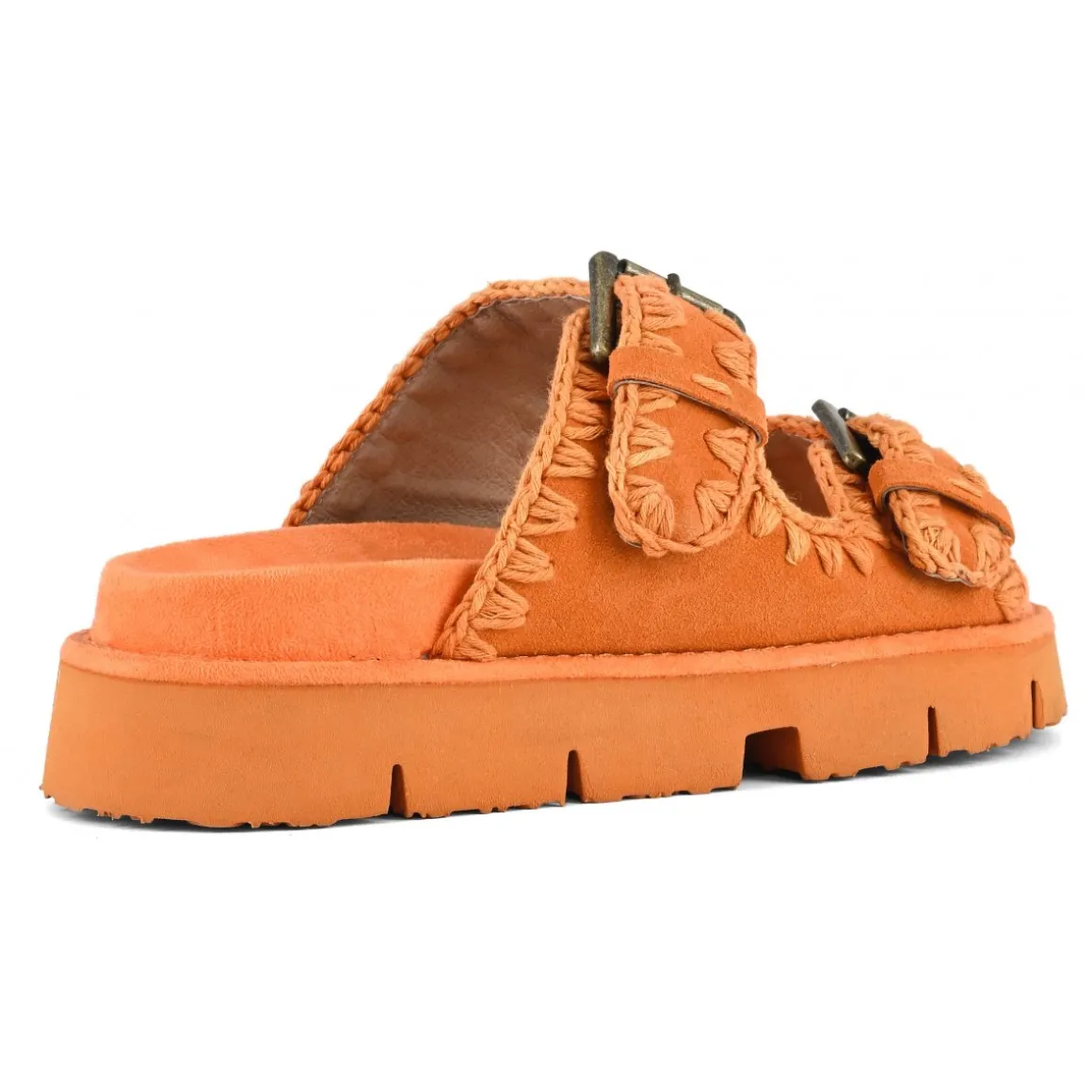 Bio Sandal Two Buckles All Monochrome