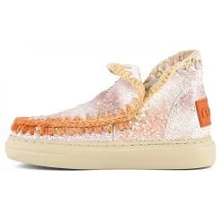 Bold Sneaker Sequins Dégradé Stitching
