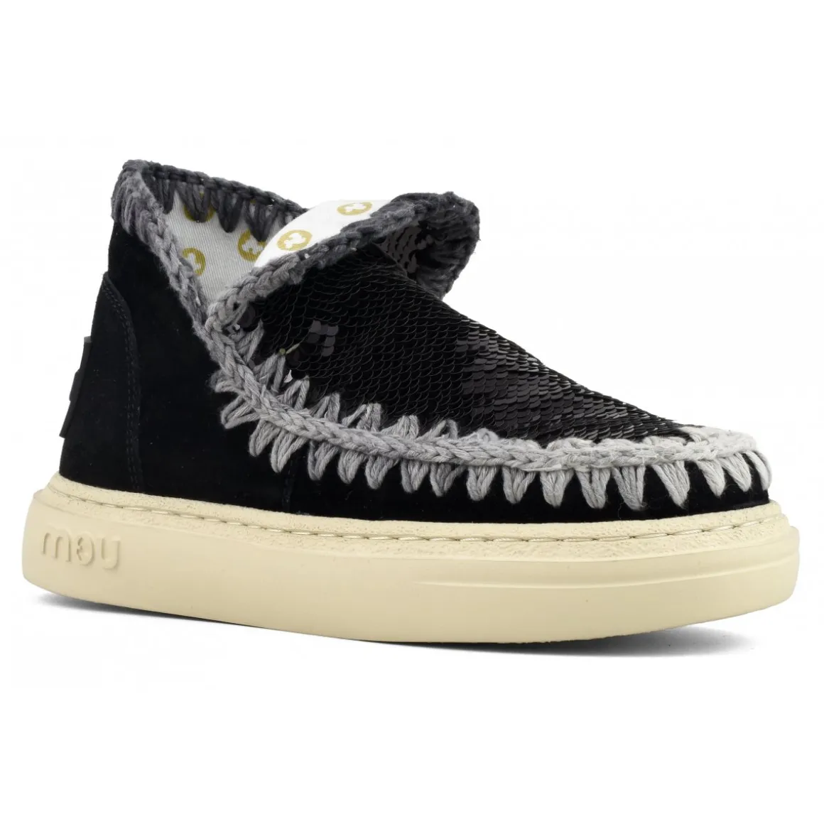 Bold Suede Degraded Stitching