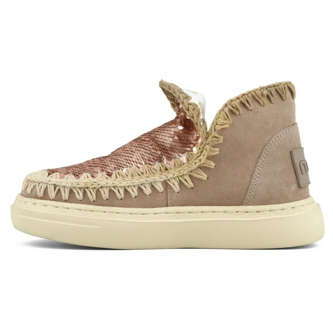 Bold Suede Degraded Stitching