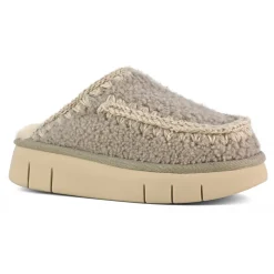 Bounce Clog Curly Sheepskin