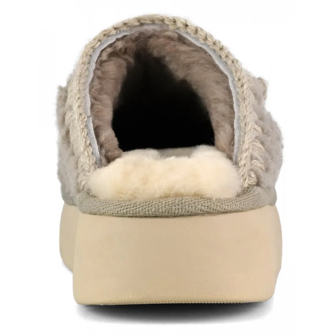 Bounce Clog Curly Sheepskin