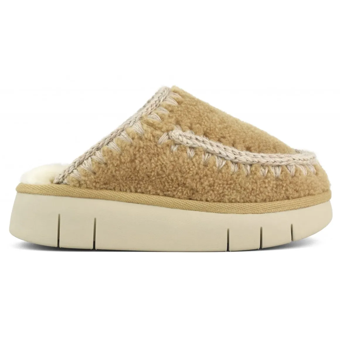 Bounce Clog Curly Sheepskin