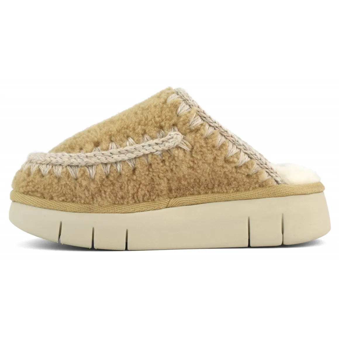Bounce Clog Curly Sheepskin