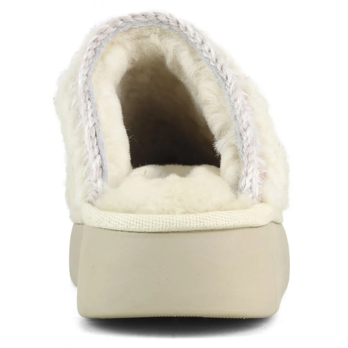 Bounce Clog Curly Sheepskin
