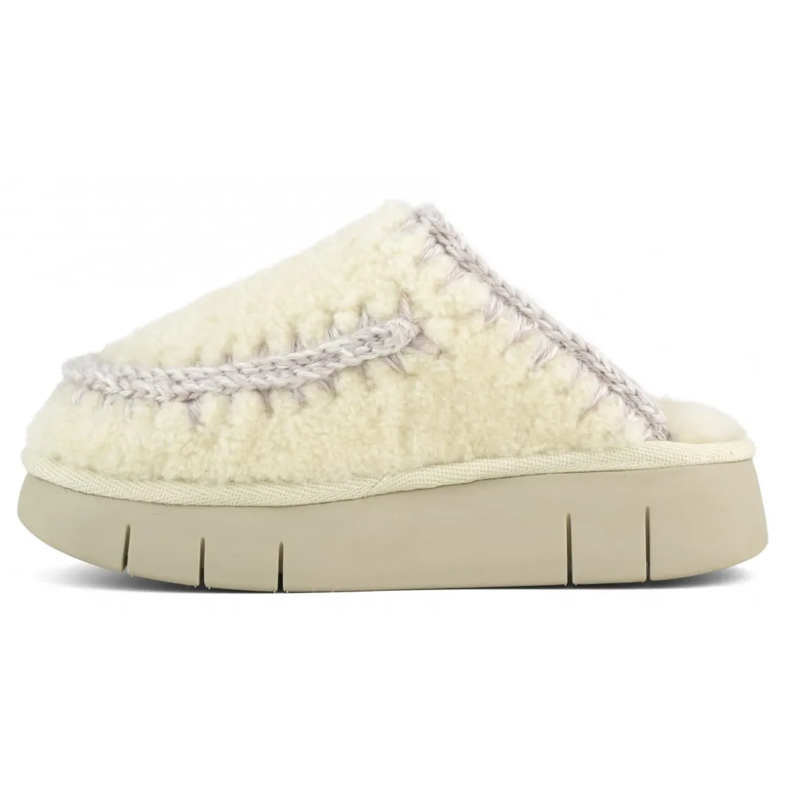 Bounce Clog Curly Sheepskin