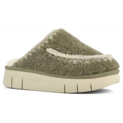 Bounce Clog Curly Sheepskin