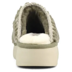 Bounce Clog Curly Sheepskin