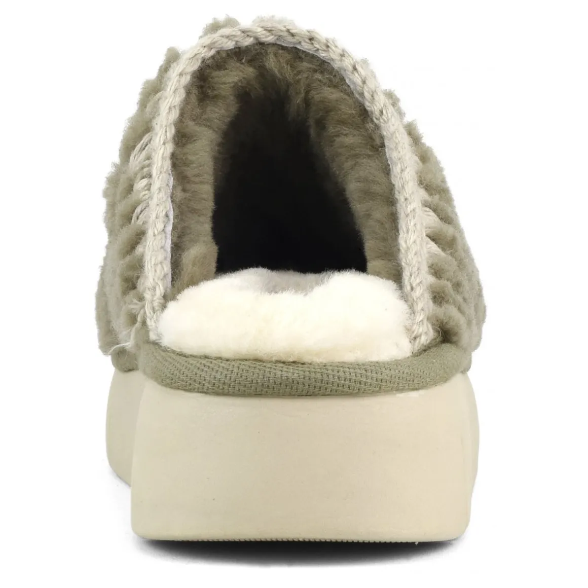 Bounce Clog Curly Sheepskin