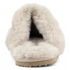 Closed Toe Sheepskin Fur Slipper