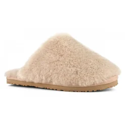 Closed Toe Sheepskin Fur Slipper