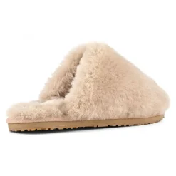 Closed Toe Sheepskin Fur Slipper