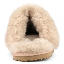Closed Toe Sheepskin Fur Slipper