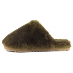 Closed Toe Sheepskin Fur Slipper