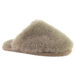 Closed Toe Sheepskin Fur Slipper