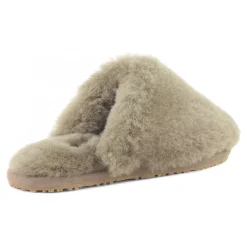 Closed Toe Sheepskin Fur Slipper