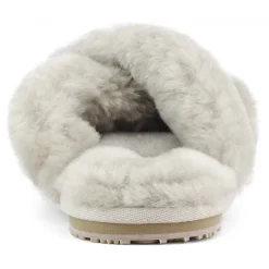 Criss-cross Fur Slide Slipper