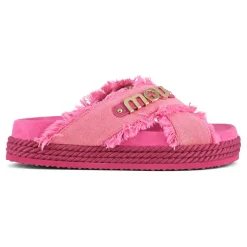 Criss-cross Rope Sandal Recycled Canvas