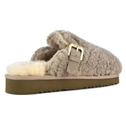 Curly Sheepskin Clog Eskimo