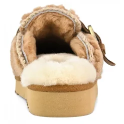 Curly Sheepskin Clog Eskimo