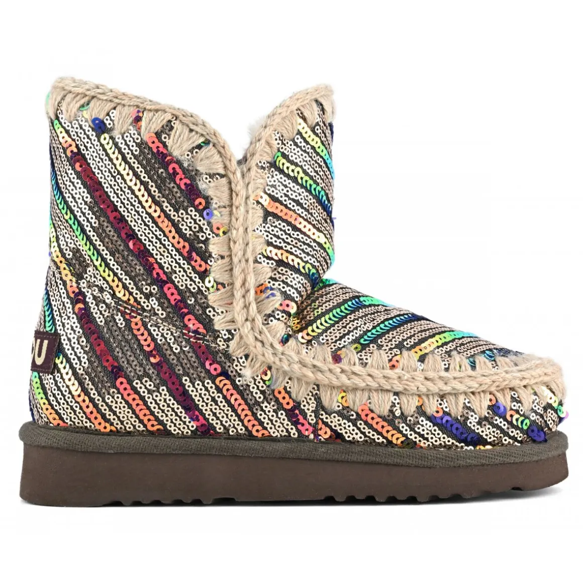 Eskimo 18 Stripy Sequins And Lurex
