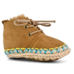 Eskimo Infant Lace Up Overstitching