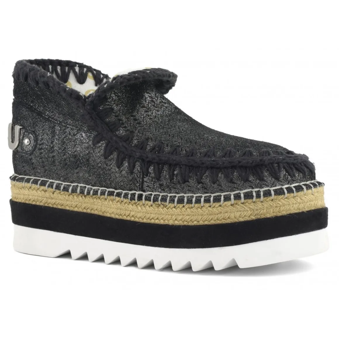 Eskimo Jute Eva Outsole Perforated Microglitter