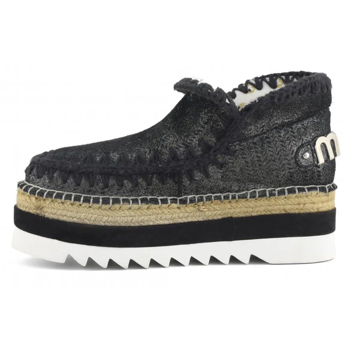 Eskimo Jute Eva Outsole Perforated Microglitter