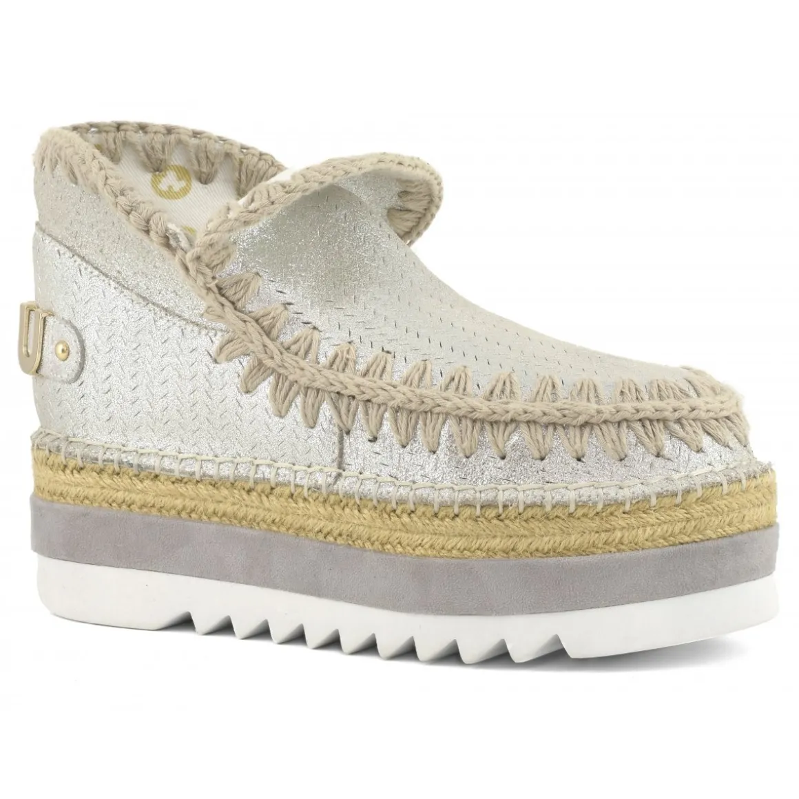 Eskimo Jute Eva Outsole Perforated Microglitter