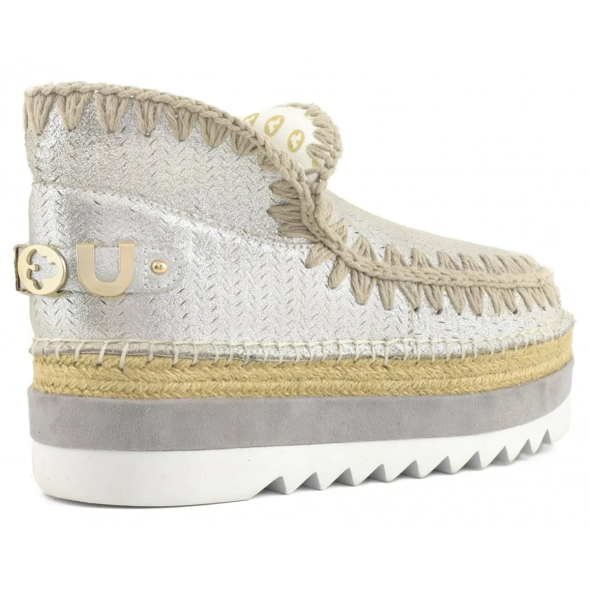 Eskimo Jute Eva Outsole Perforated Microglitter