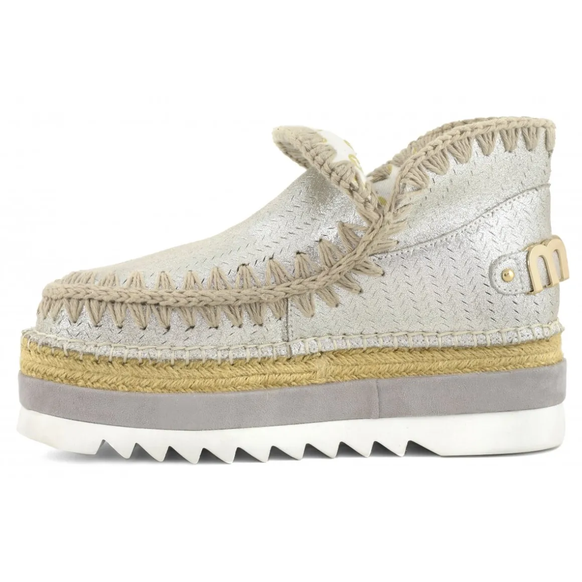 Eskimo Jute Eva Outsole Perforated Microglitter