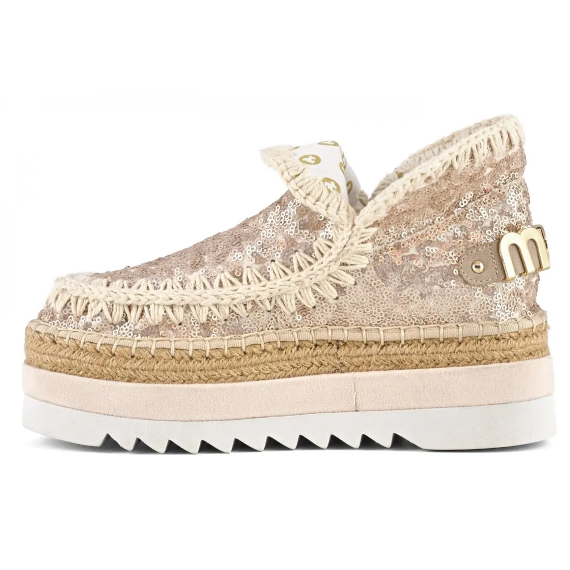 Eskimo Jute Eva Outsole Sequins