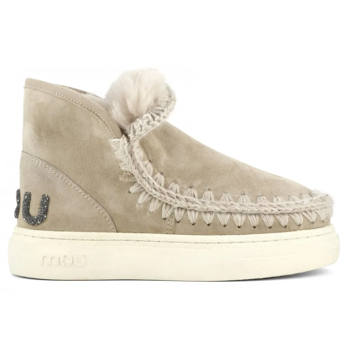 Eskimo Sneaker Bold Glitter Logo