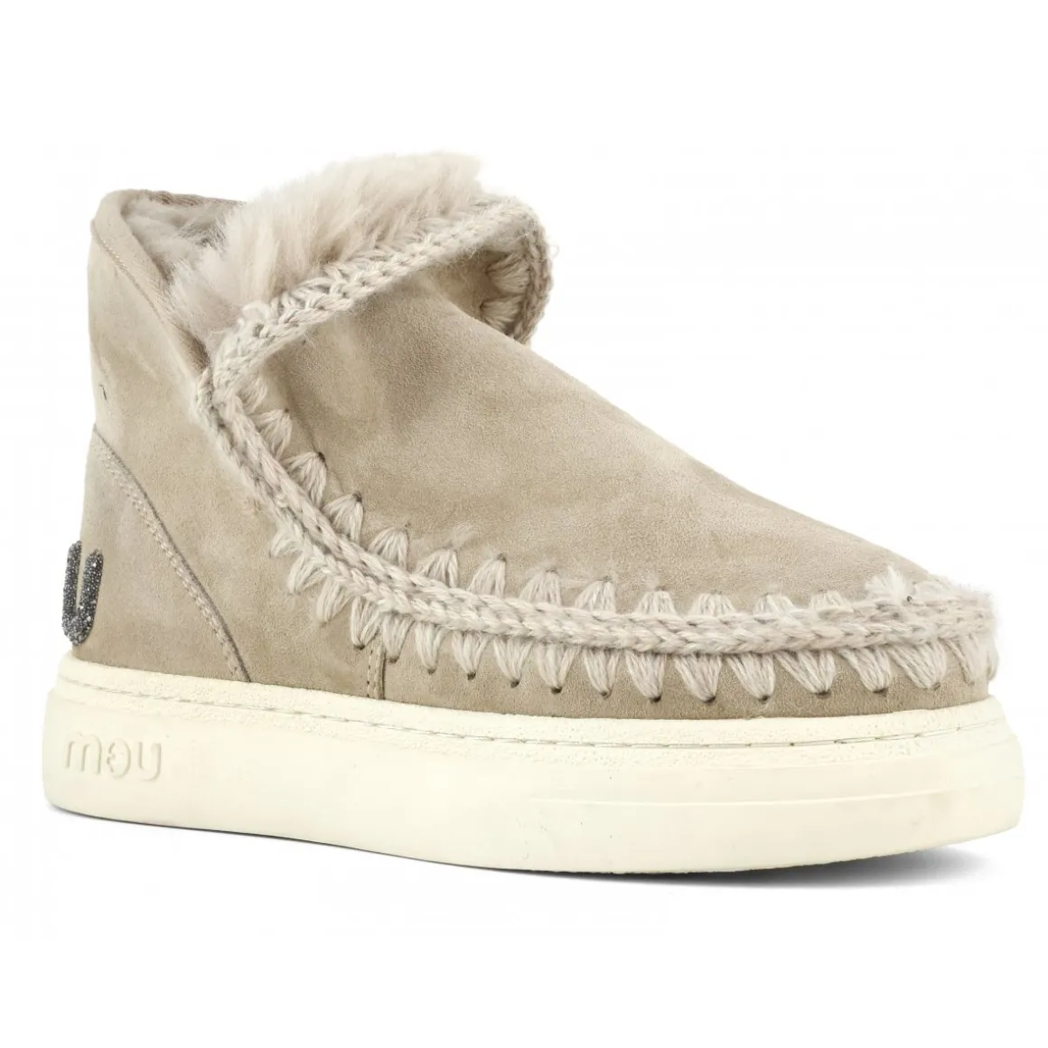Eskimo Sneaker Bold Glitter Logo