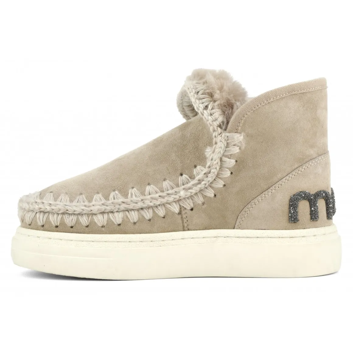 Eskimo Sneaker Bold Glitter Logo