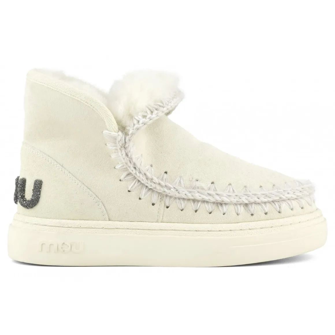 Eskimo Sneaker Bold Glitter Logo