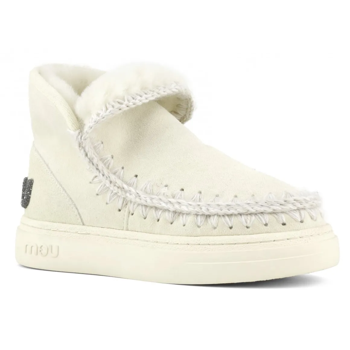 Eskimo Sneaker Bold Glitter Logo