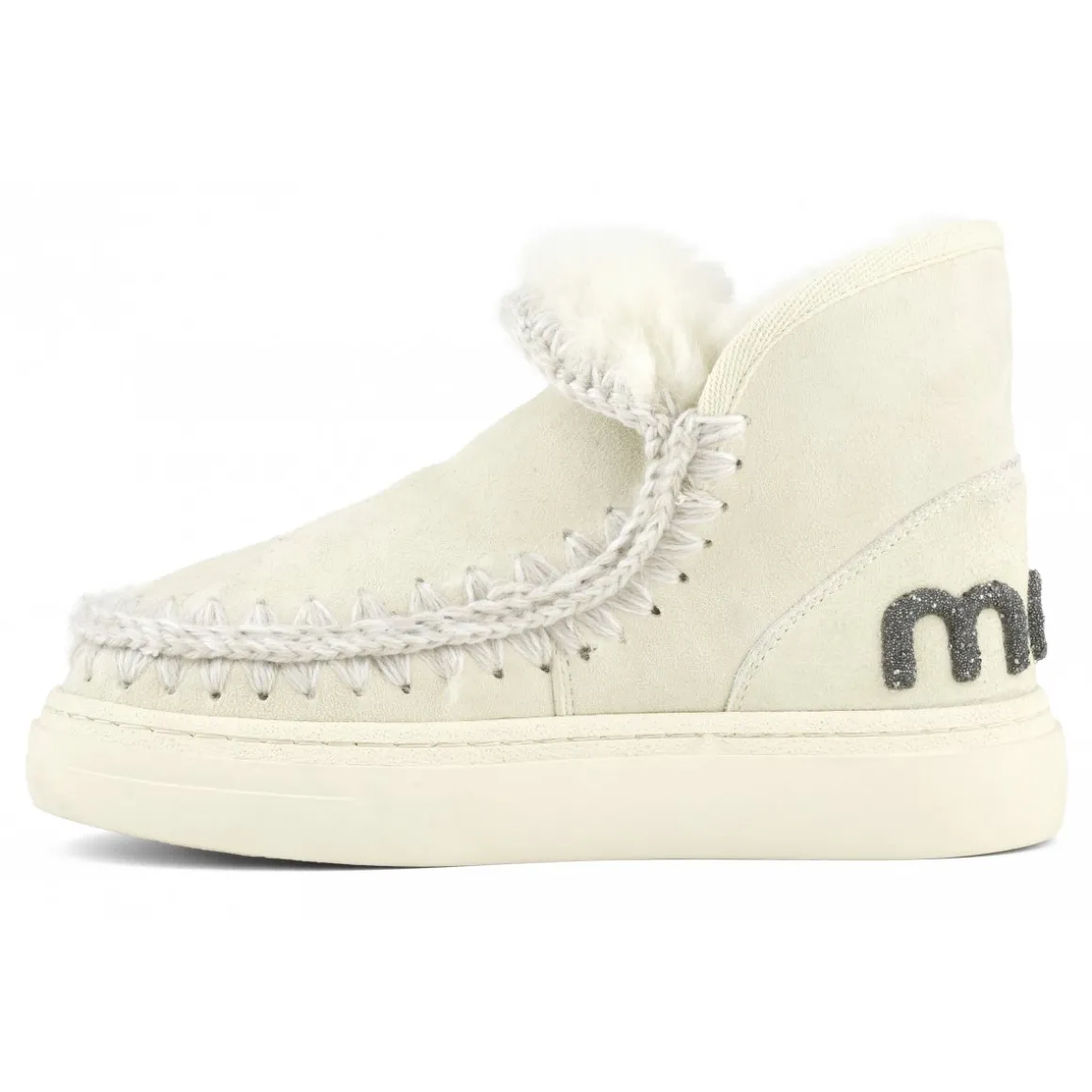 Eskimo Sneaker Bold Glitter Logo