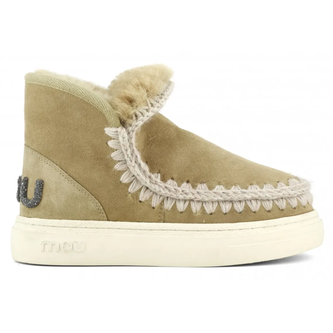Eskimo Sneaker Bold Glitter Logo