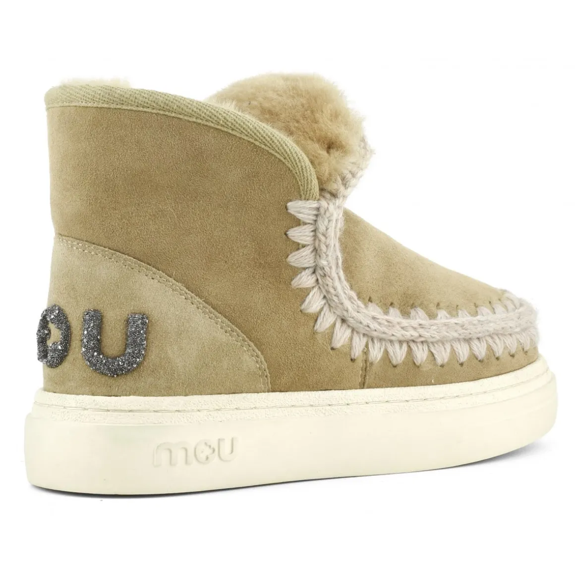 Eskimo Sneaker Bold Glitter Logo