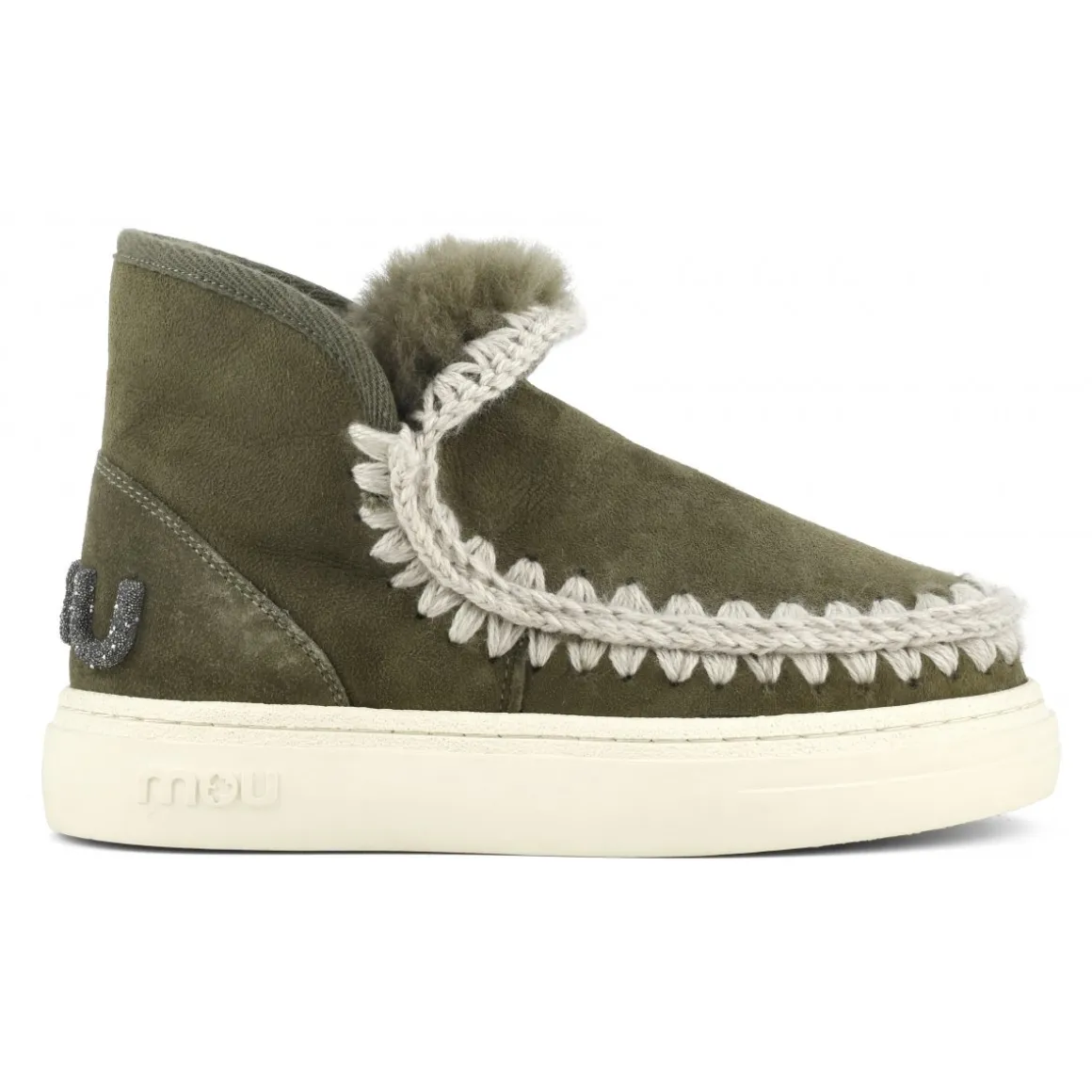 Eskimo Sneaker Bold Glitter Logo